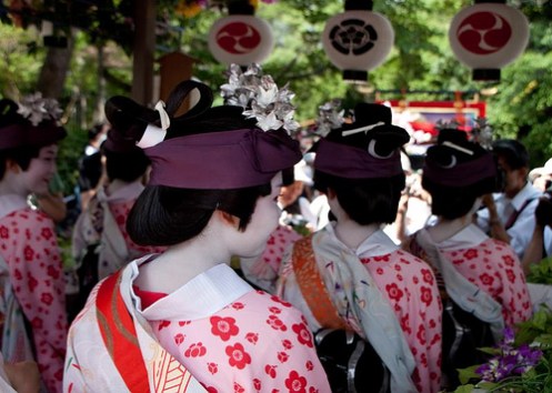 Geishas in Kyoto