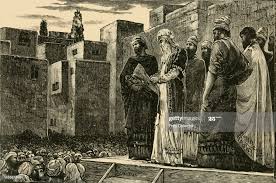 Ezra Reading the Law to the Jews', 1890. Ezra, a scribe and High... News  Photo - Getty Images